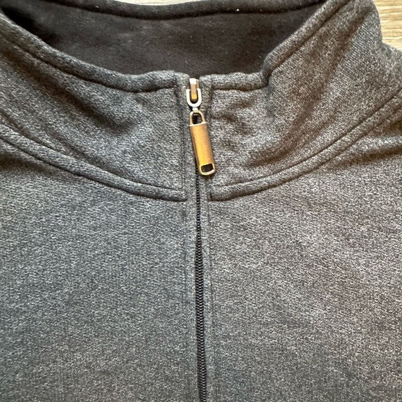 Men's John Bartlett Consensus Gray Cotton blend 1/4 Zip Size‎ XL quarter zip - Picture 4 of 10